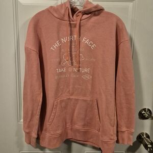 The North Face Women's Pink Graphic Hoodie